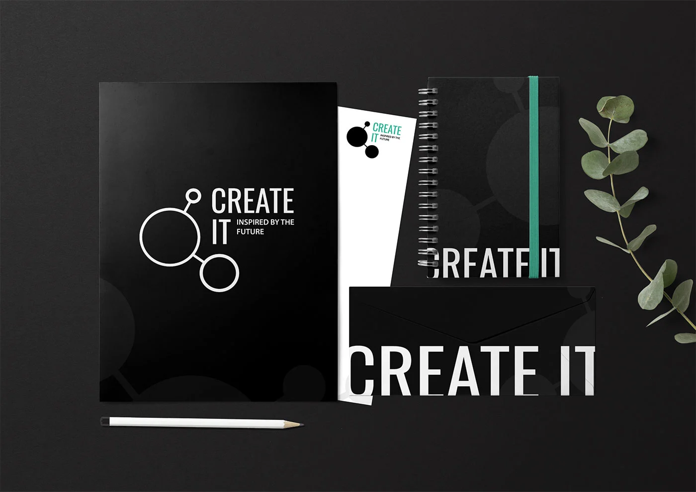 Create IT Business Identity Mockup Design - Gospodinov