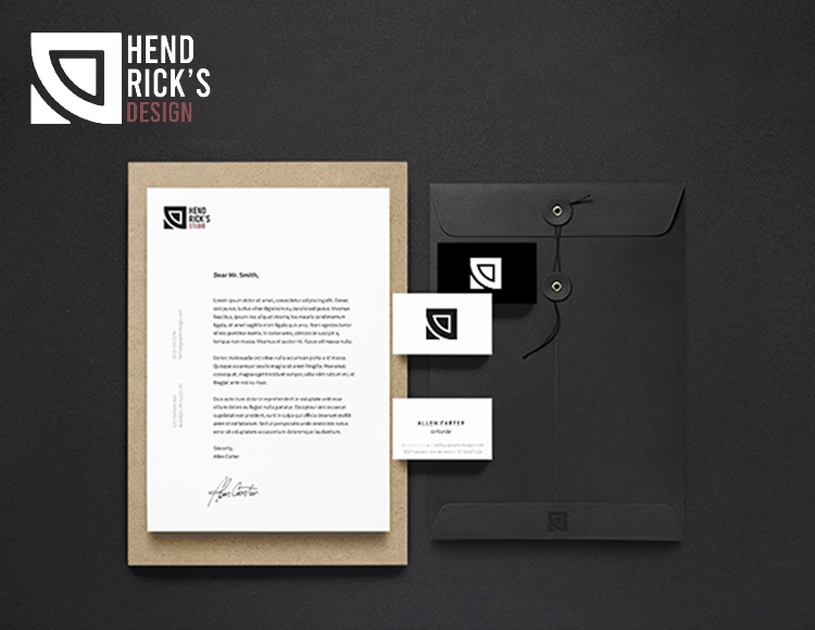 Hendrick's Design - Logo Project - Gospodinov Design